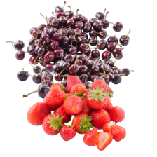 Noordertrots kersen of aardbeien